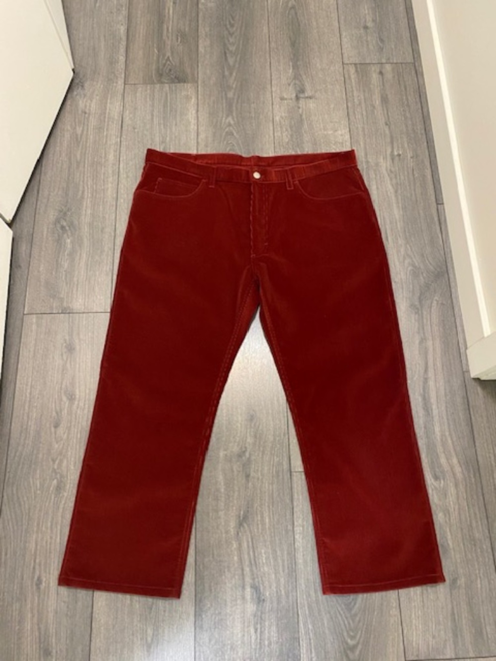Loro Piana Straight Leg Cords Size US 40